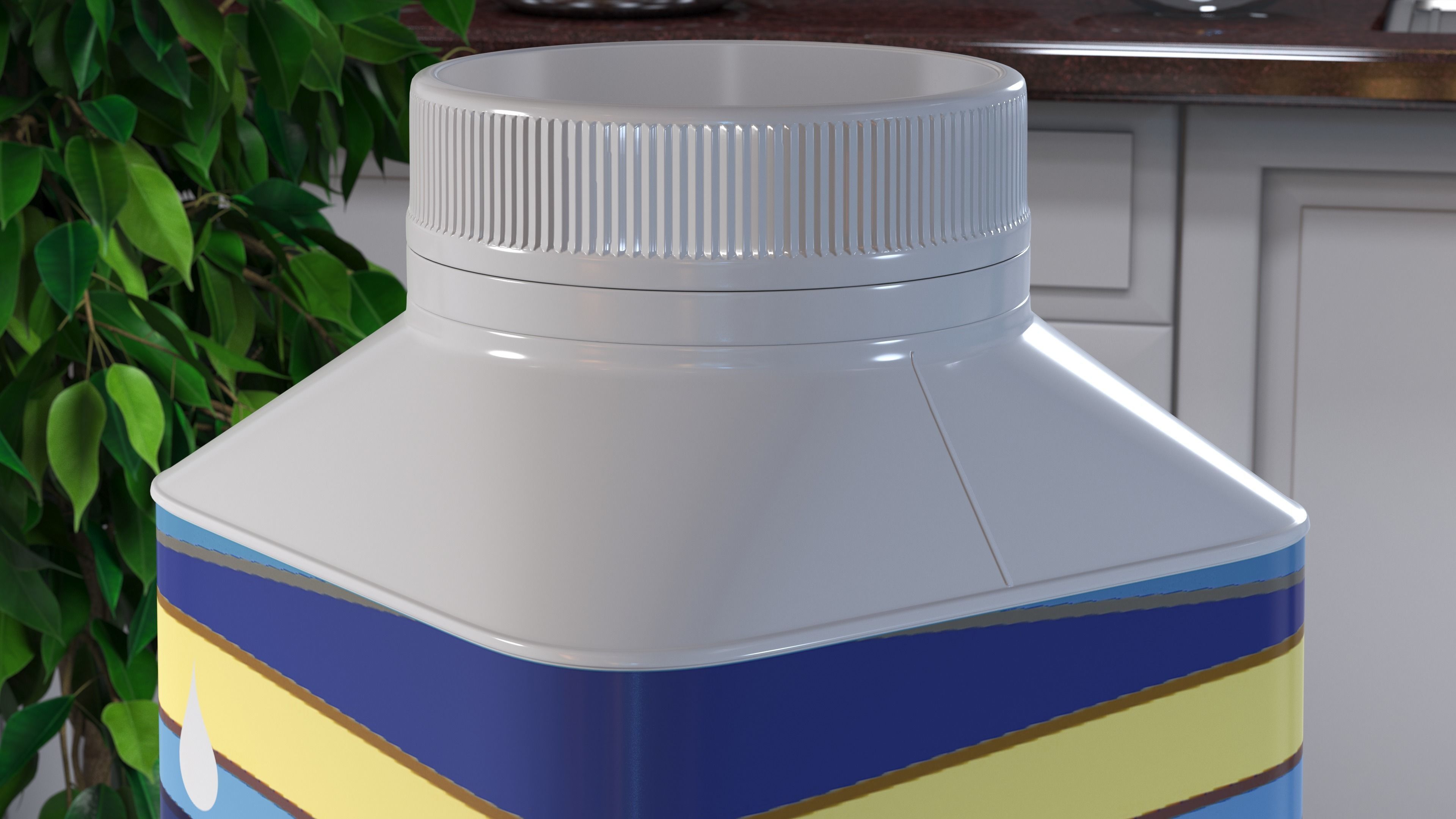 Tetra Top Carton Bottle 3D model_26
