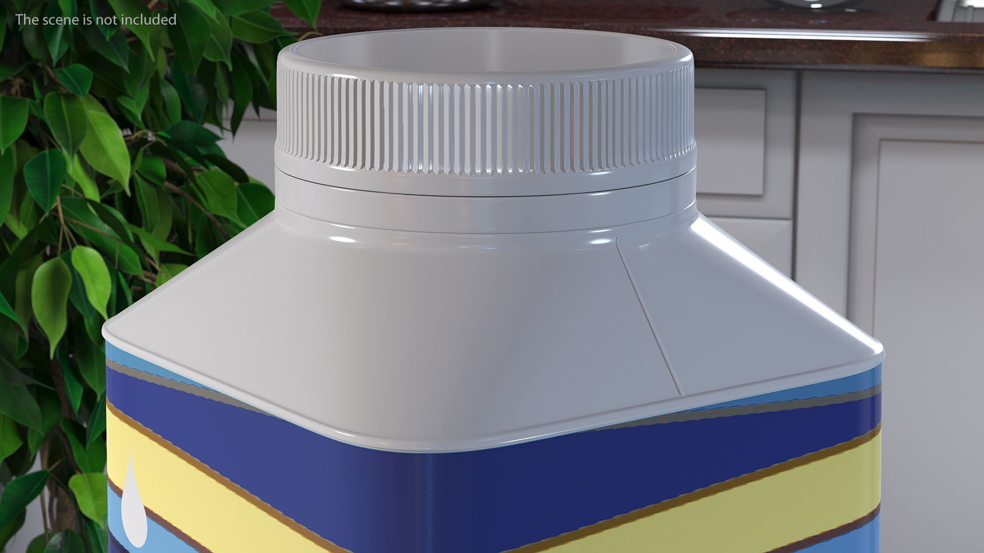 Tetra Top Carton Bottle 3D model_4
