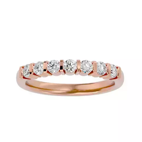 Eternity Band Diamond Ring with 360 View animation