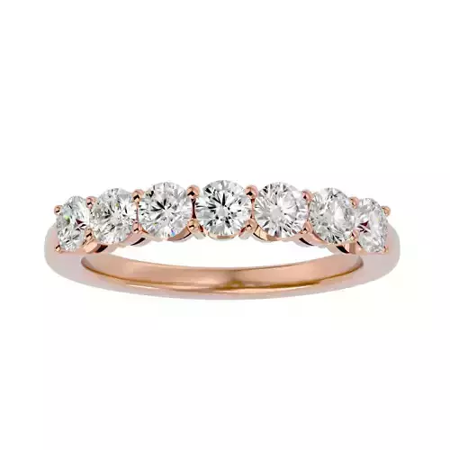 Eternity Band Diamond Ring with 360 View animation