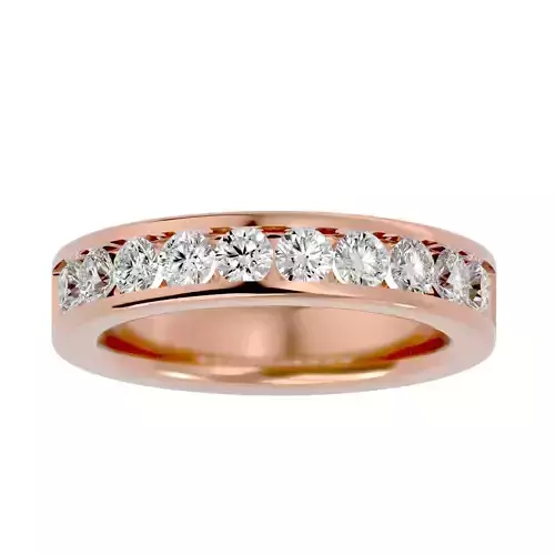 Eternity Band Diamond Ring with 360 View animation