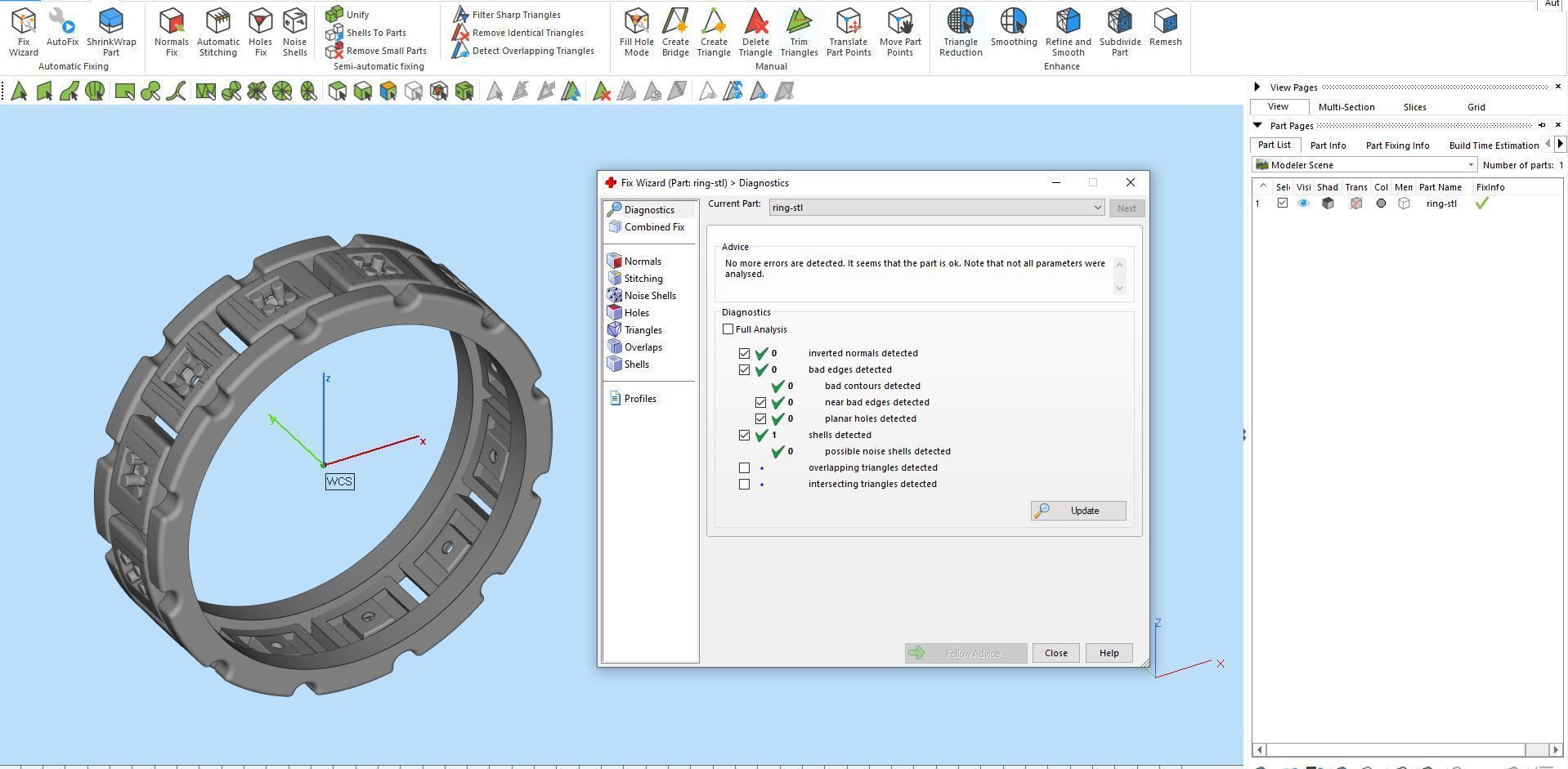 Diamond ring Cube  3D print model_10