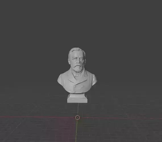 Louis Pasteur  3D print model