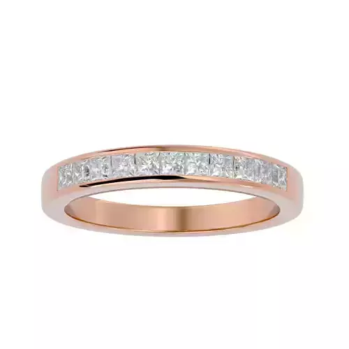 Eternity Band Diamond Ring with 360 View animation 3D print model