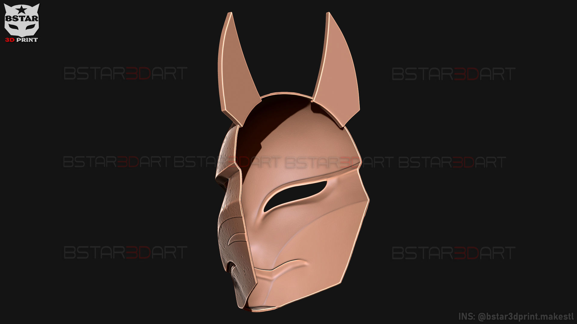Aragami 2 Mask - Kitsune Mask - Halloween Cosplay 3D print model_34