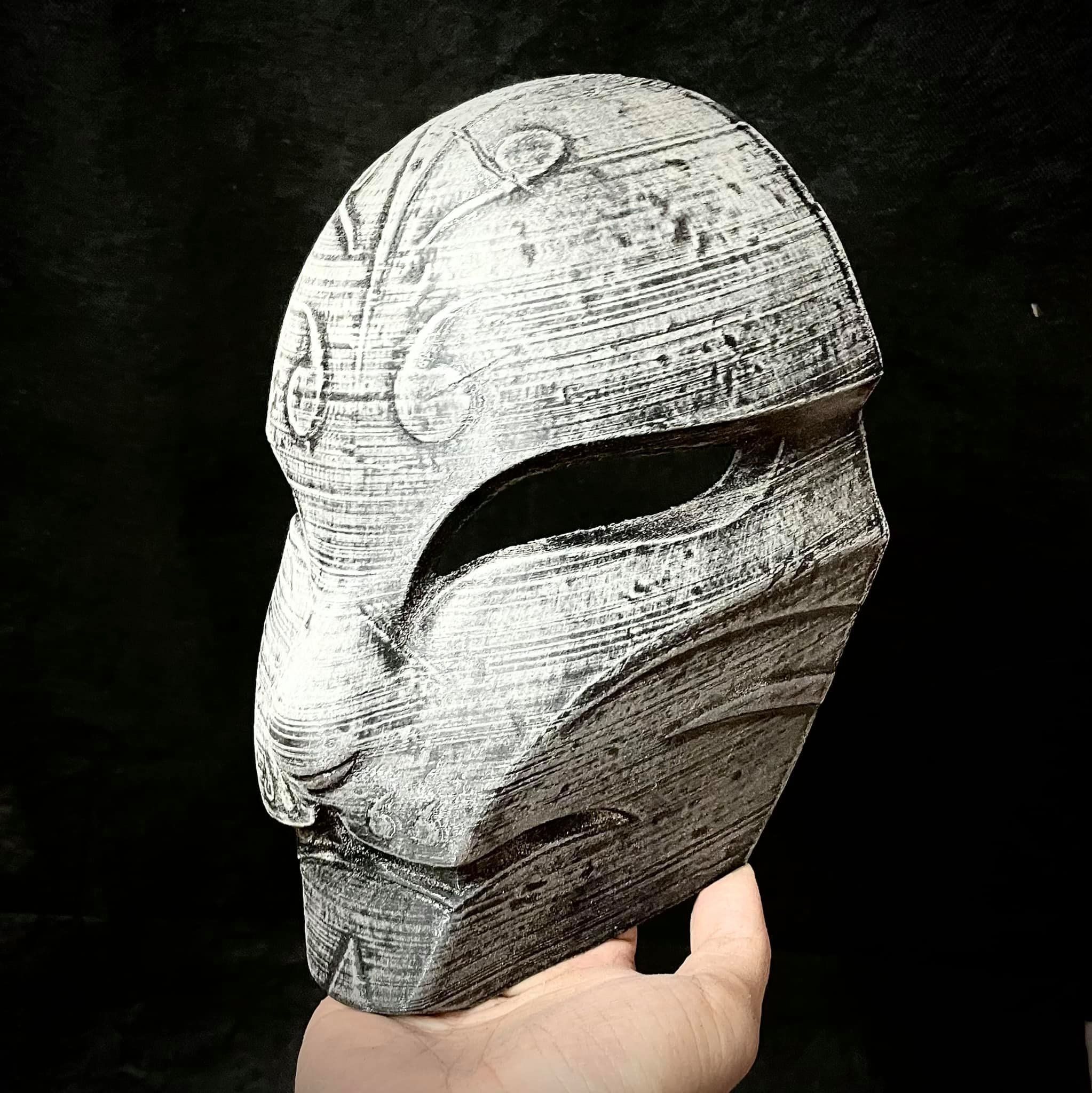 Aragami 2 Mask - Kitsune Mask - Halloween Cosplay 3D print model_10