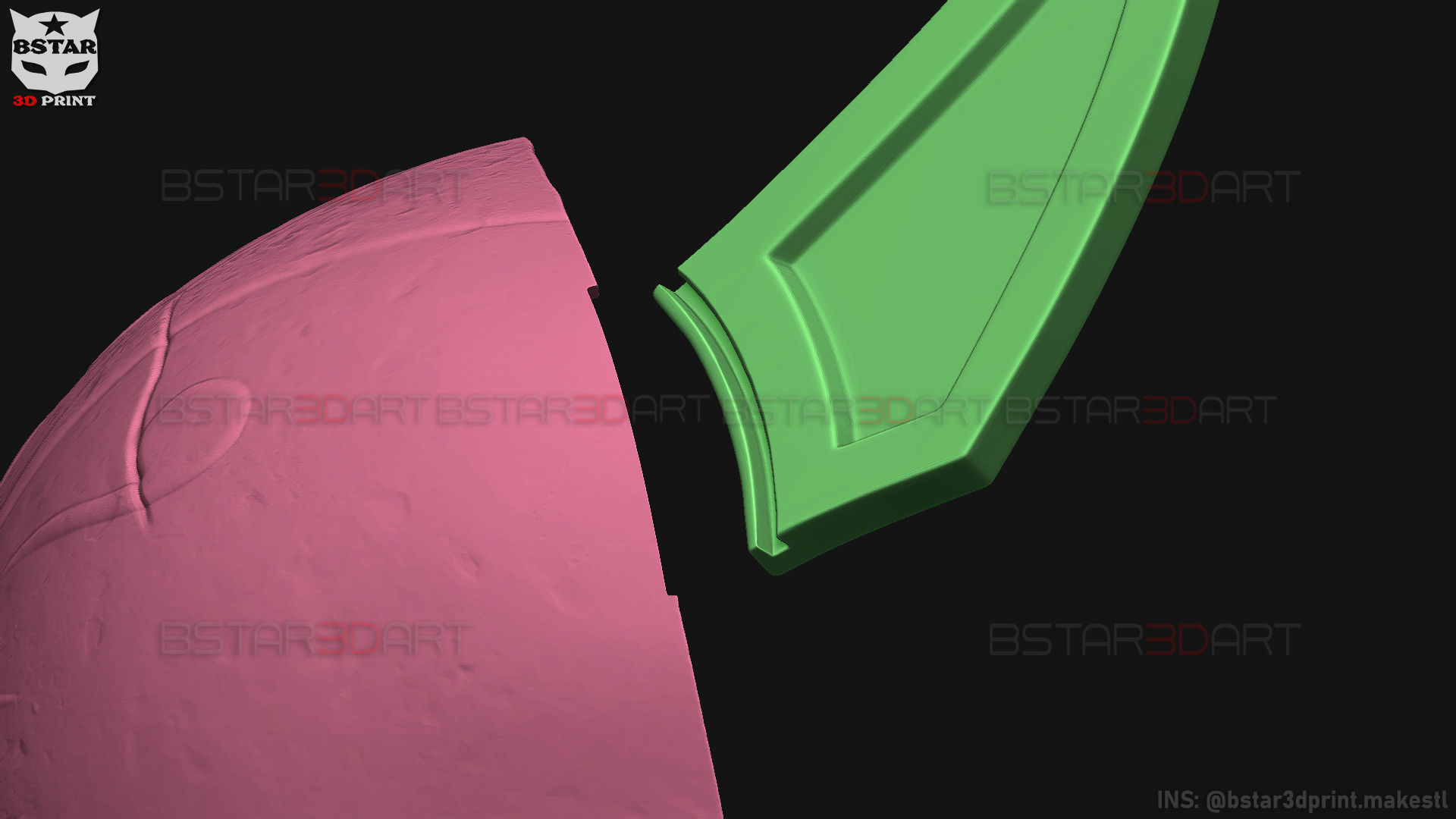 Aragami 2 Mask - Kitsune Mask - Halloween Cosplay 3D print model_44