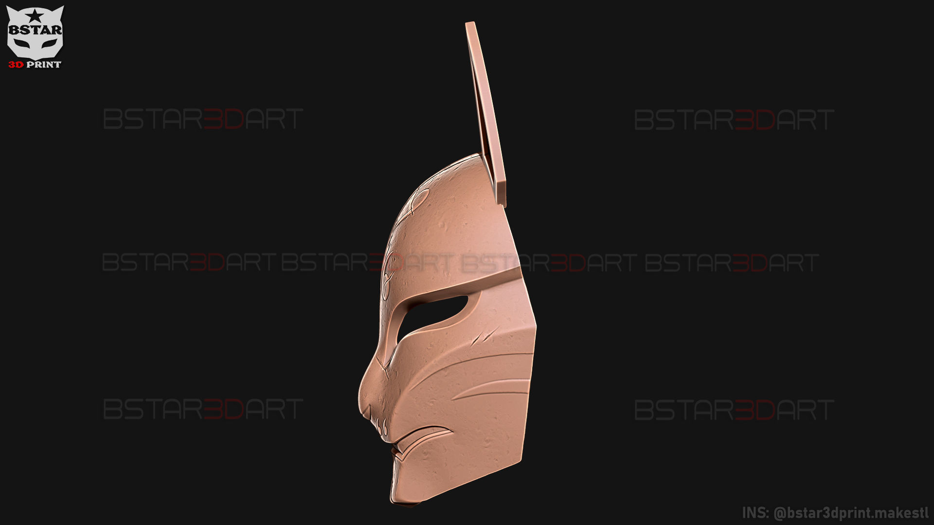 Aragami 2 Mask - Kitsune Mask - Halloween Cosplay 3D print model_33