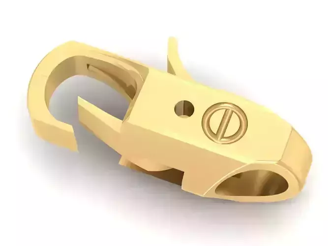 Jewelry Lock Clasp Connector 3D Model  2886