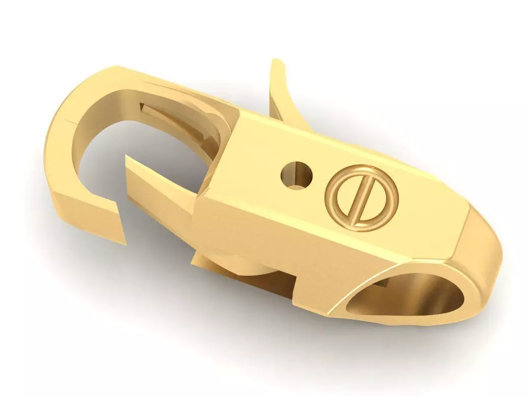 Jewelry Lock Clasp Connector 3D Model 2886 3D print model_0