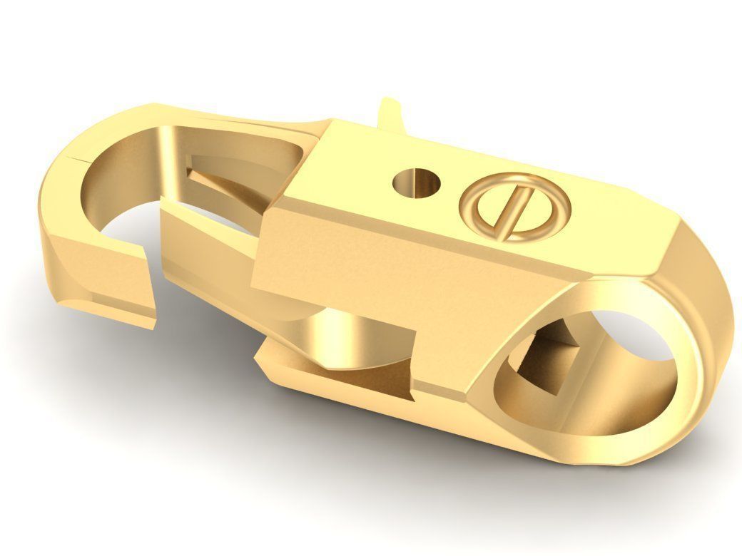 Jewelry Lock Clasp Connector 3D Model 2886 3D print model_6