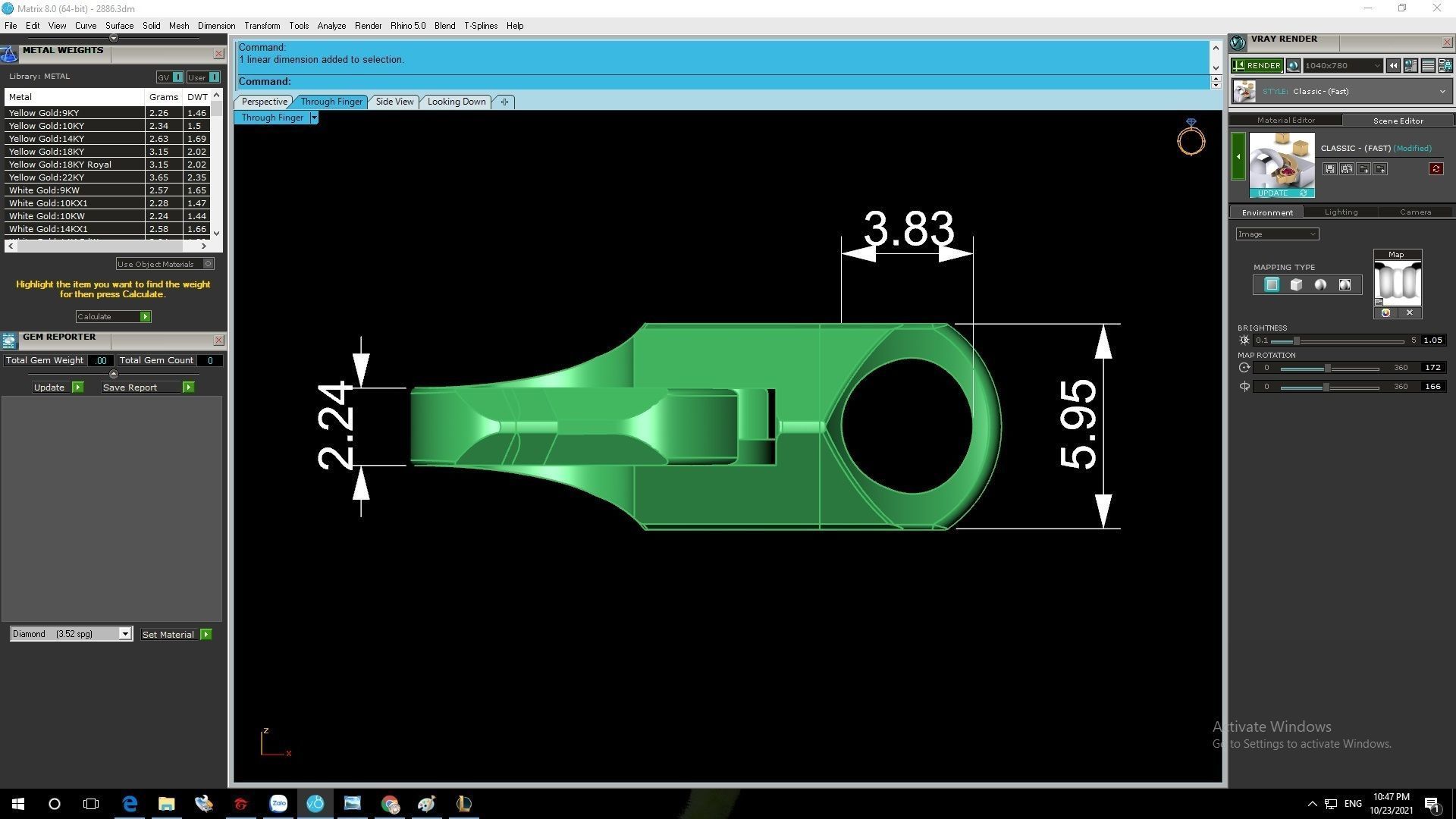 Jewelry Lock Clasp Connector 3D Model 2886 3D print model_4