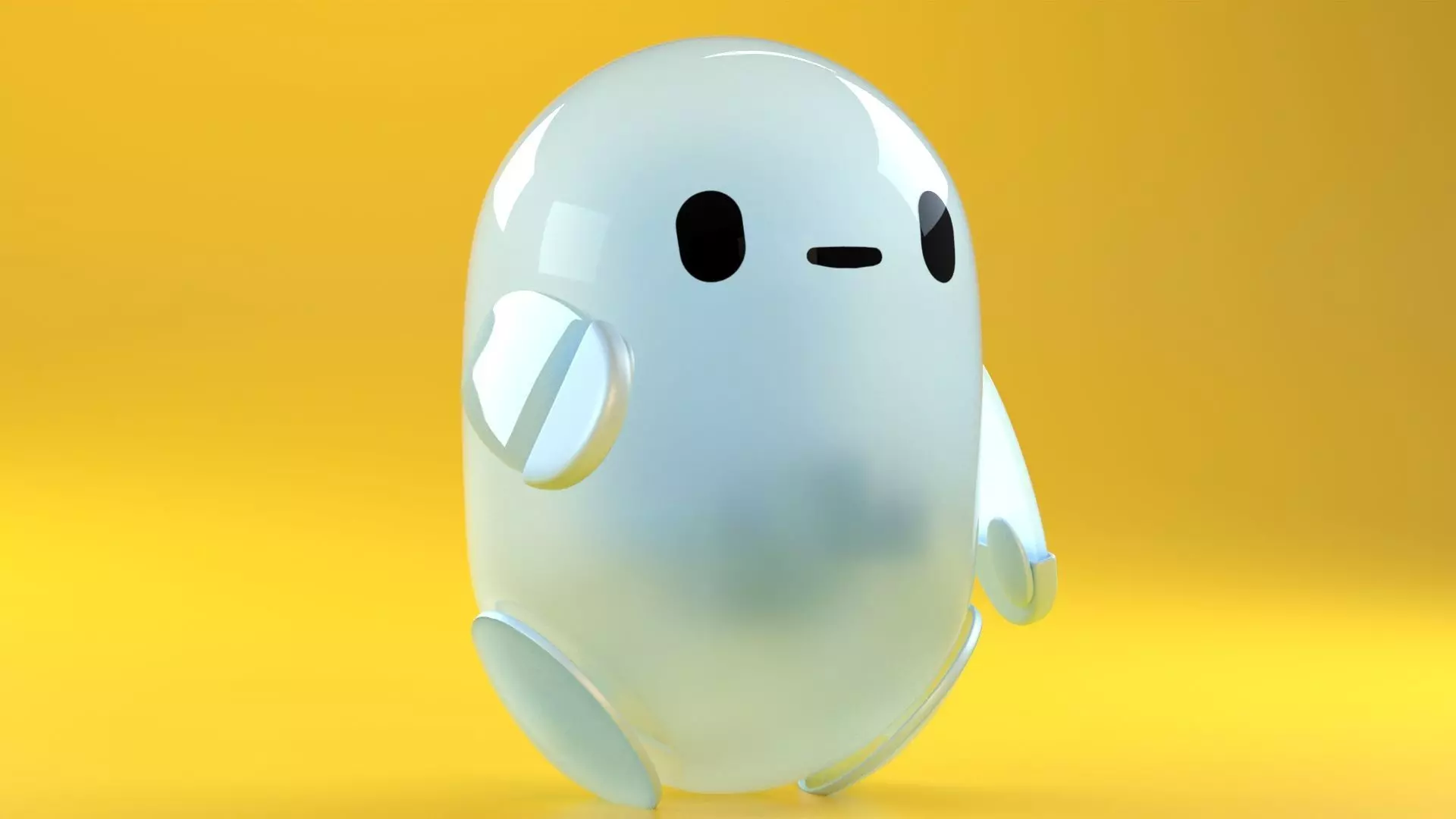 Robot BBOT from Rons Gone Wrong 3D model_0