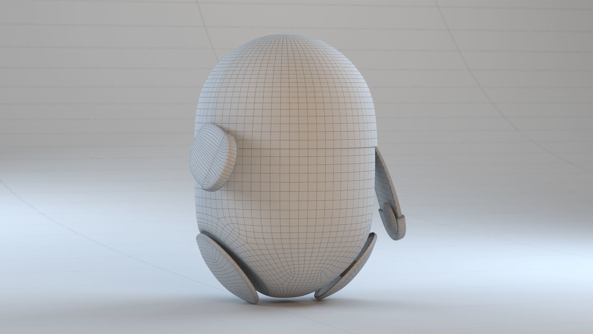 Robot BBOT from Rons Gone Wrong 3D model_5