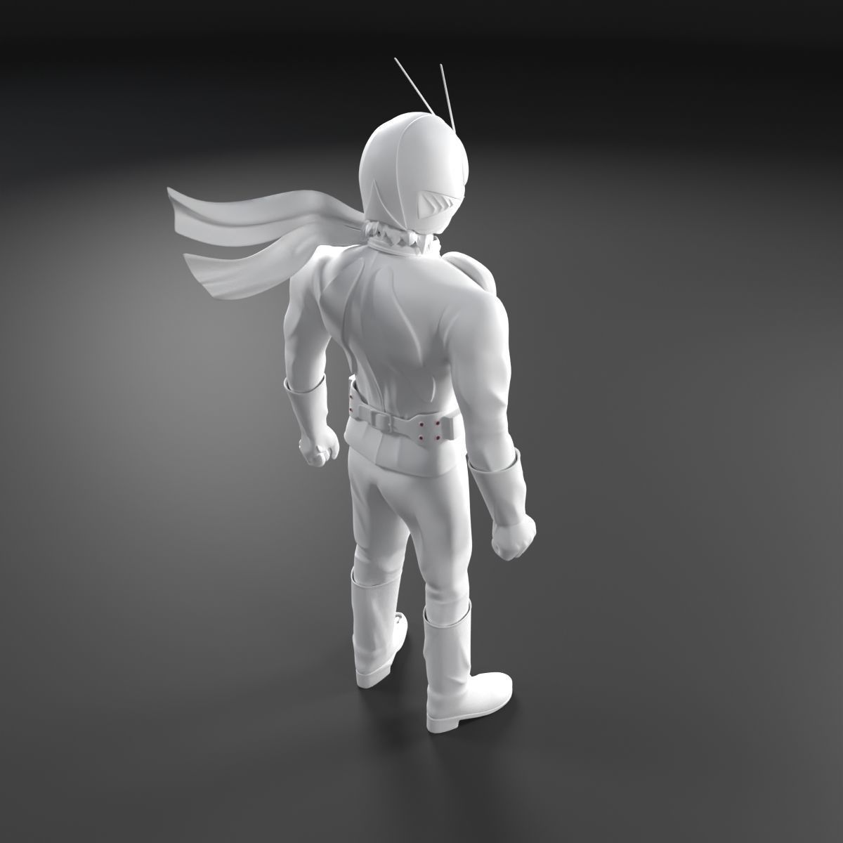 Kamen Rider Version 1 Original X-ray  3D model_12