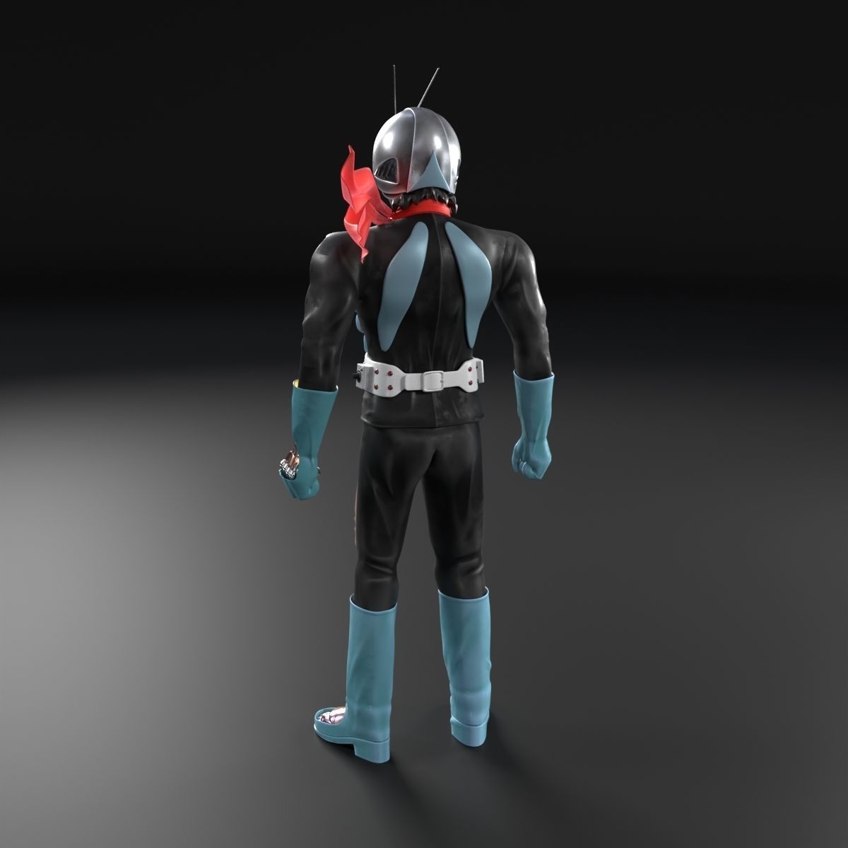 Kamen Rider Version 1 Original X-ray  3D model_5