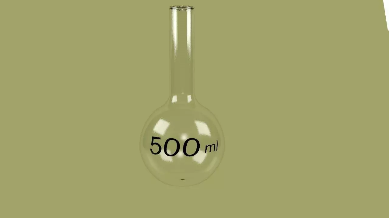 Round-bottom flasks 500ml 3D model_0