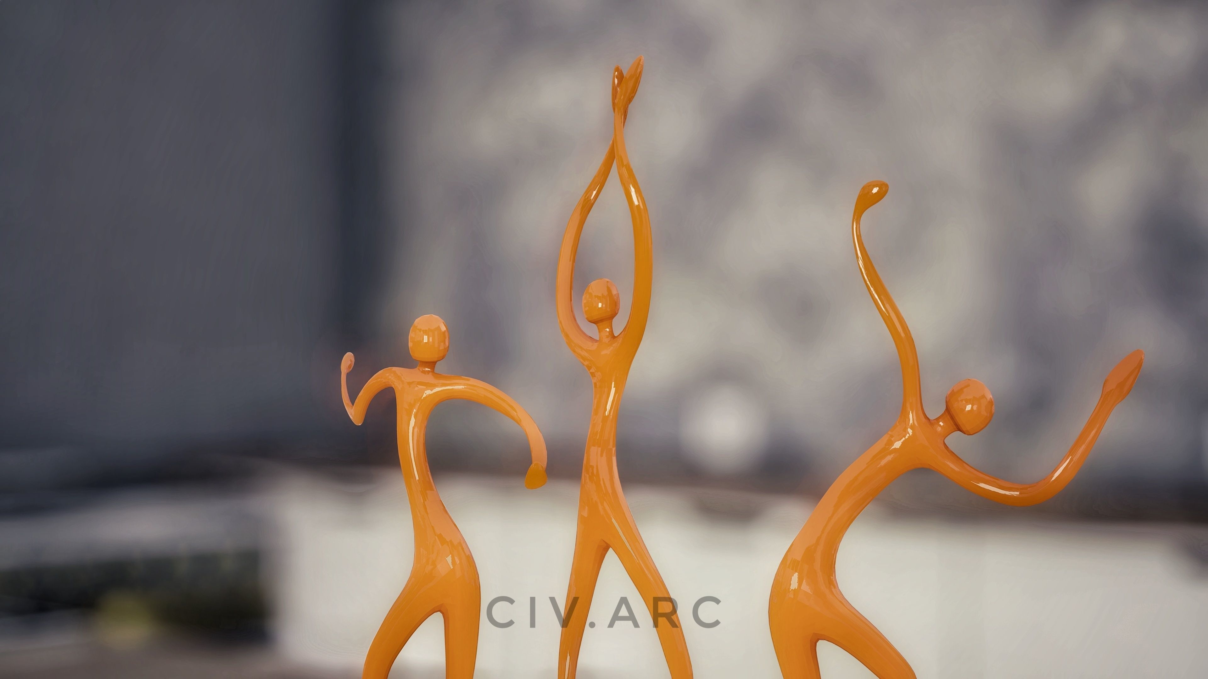 Luxury house interior 3D model_10