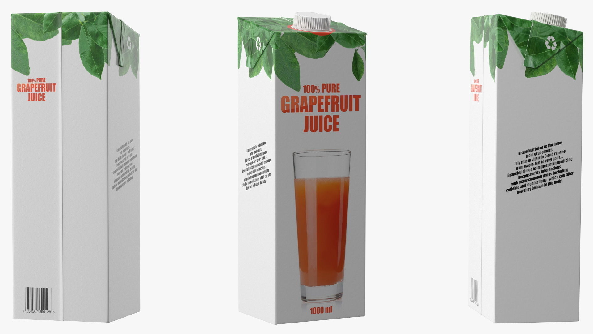 Tetra Brik Aseptic Edge Juice 3D model_7