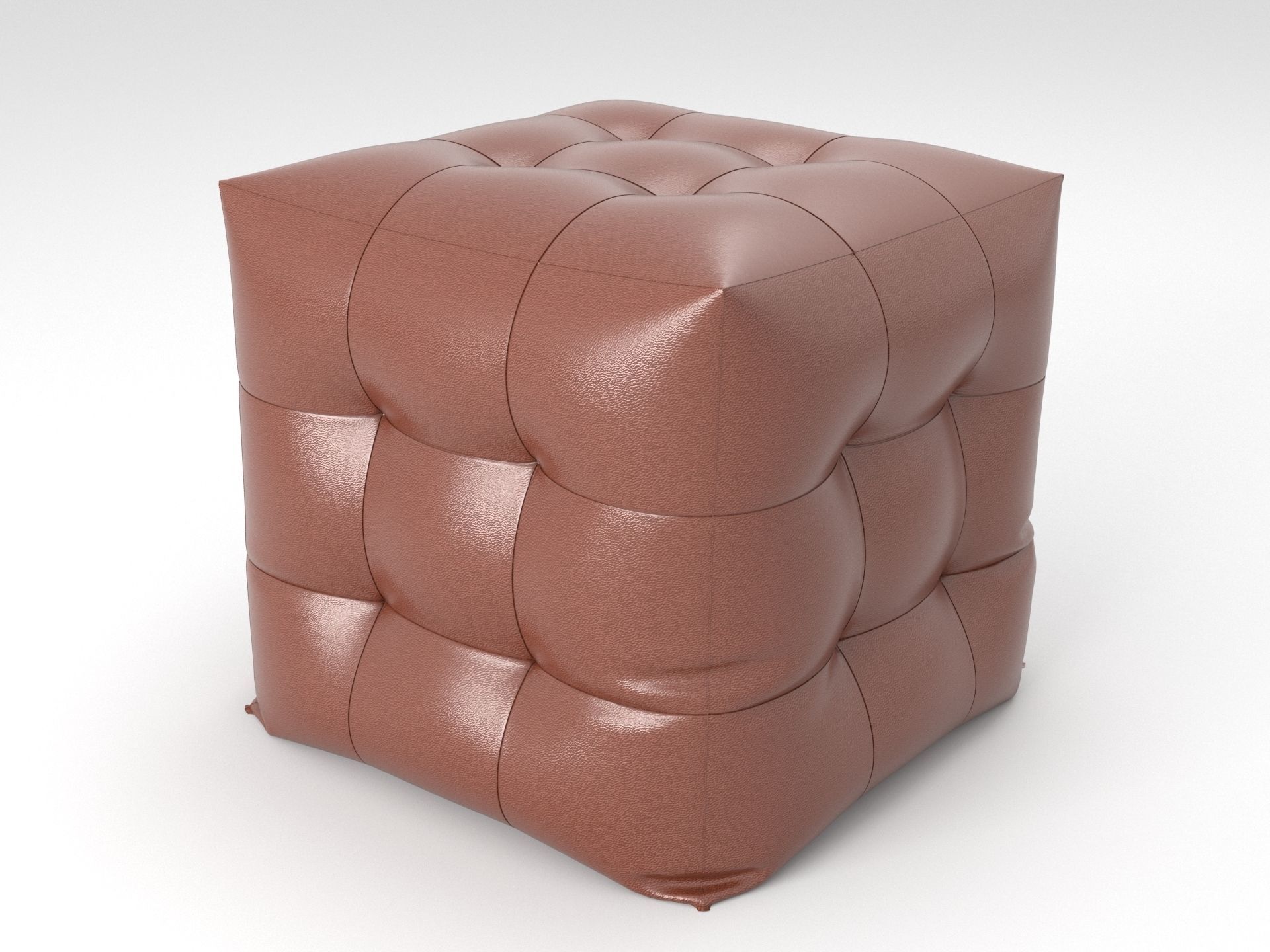 pufic cube  3D model_4