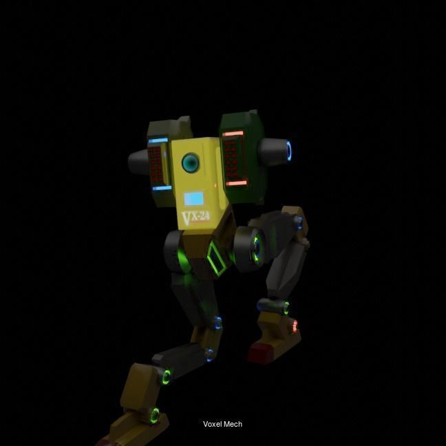 Robot character 3D Model Collection_6