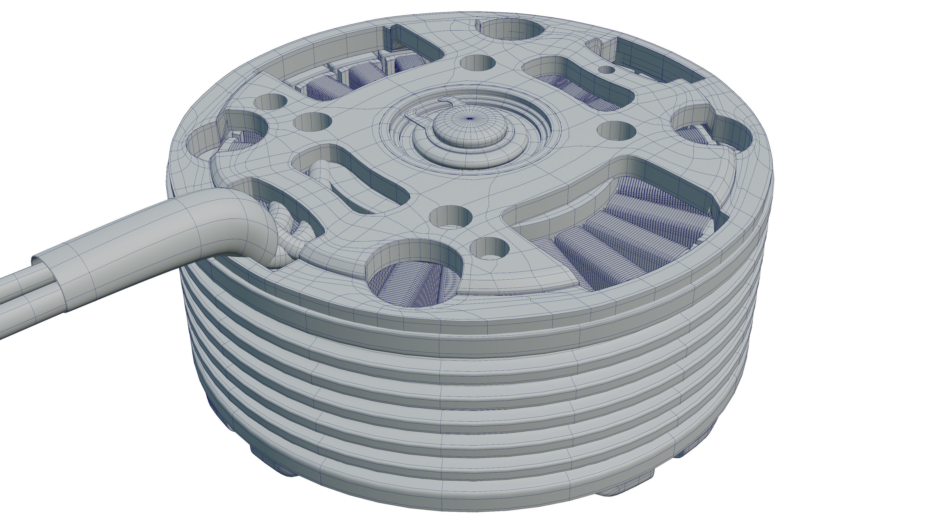 Brushless DC motor 3D model_16
