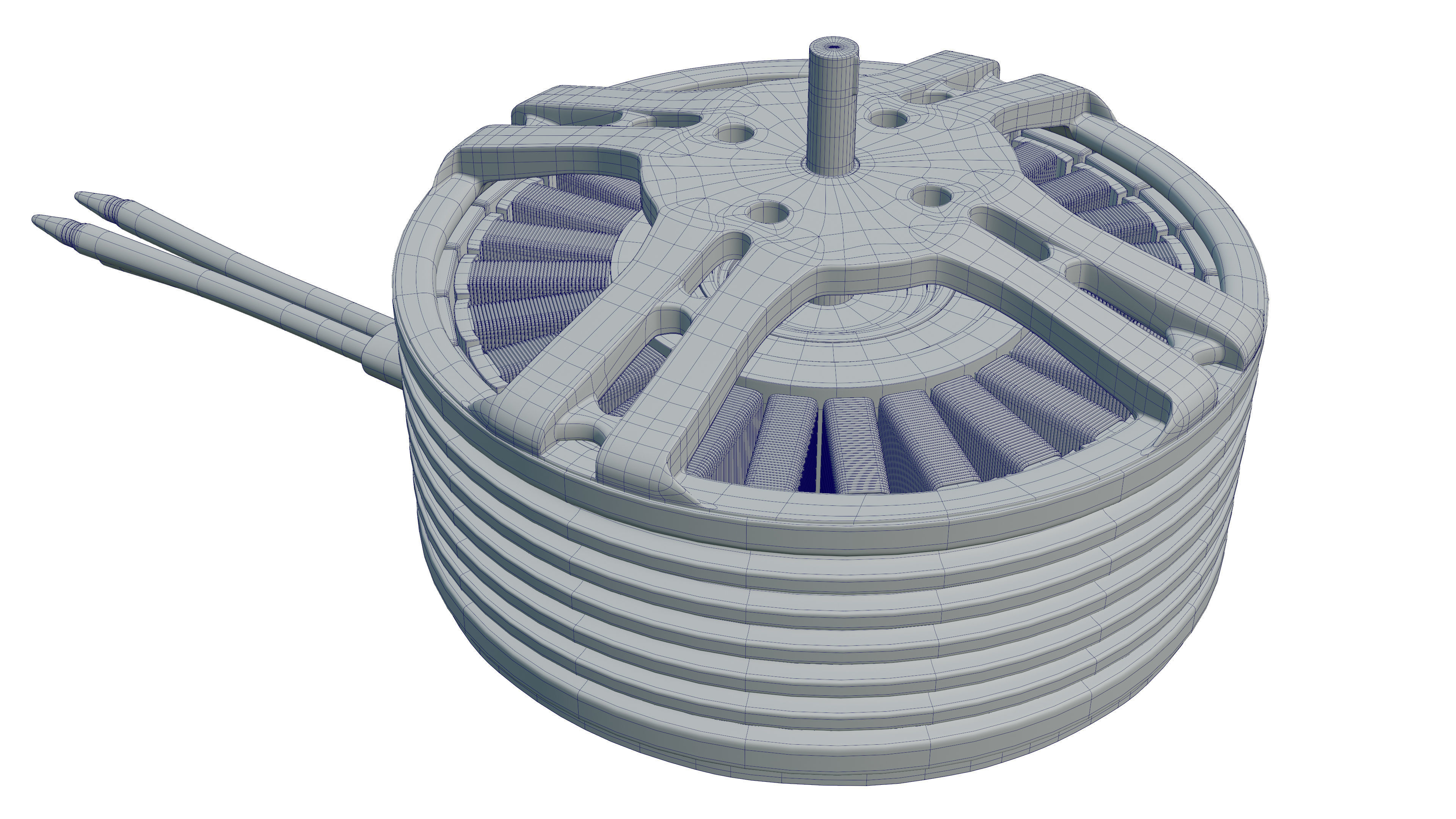 Brushless DC motor 3D model_19