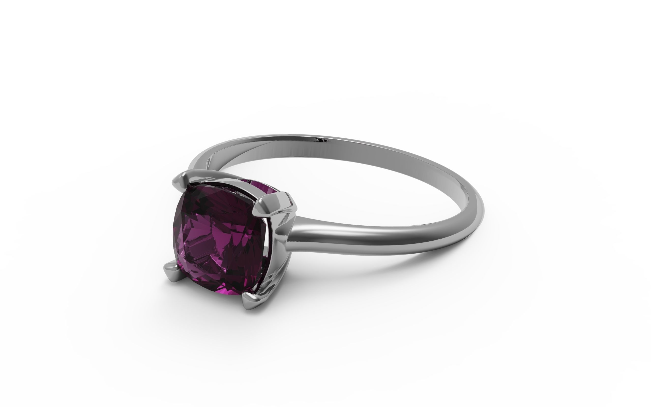 Cushion ring 3D print model_3