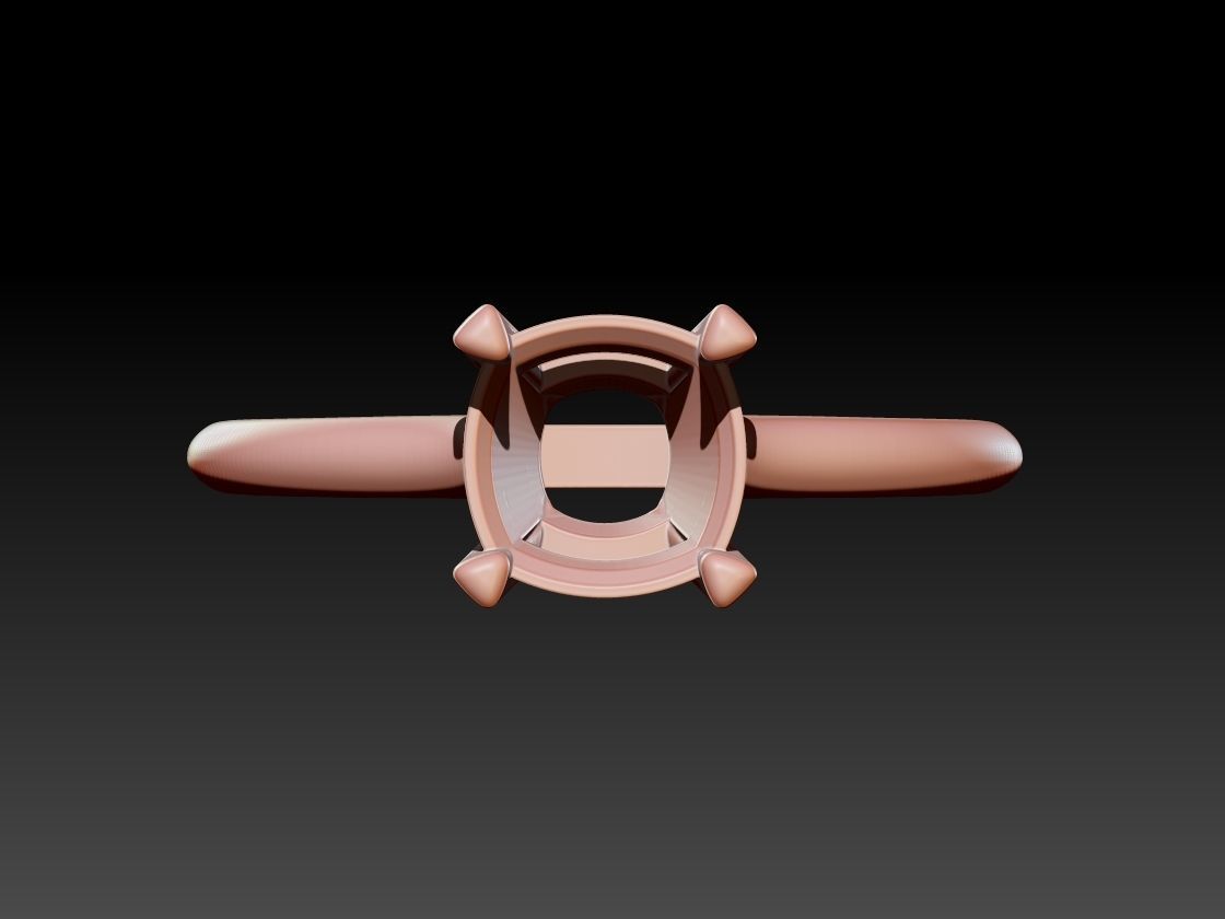 Cushion ring 3D print model_4