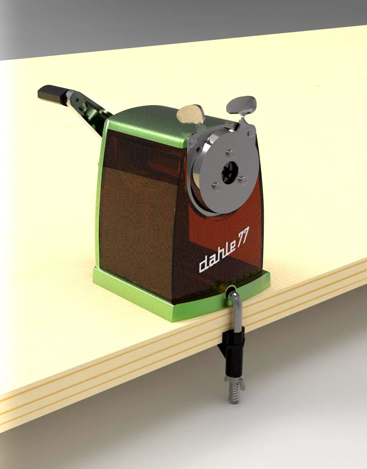 Pencil sharpener Dahle 77 3D model_0