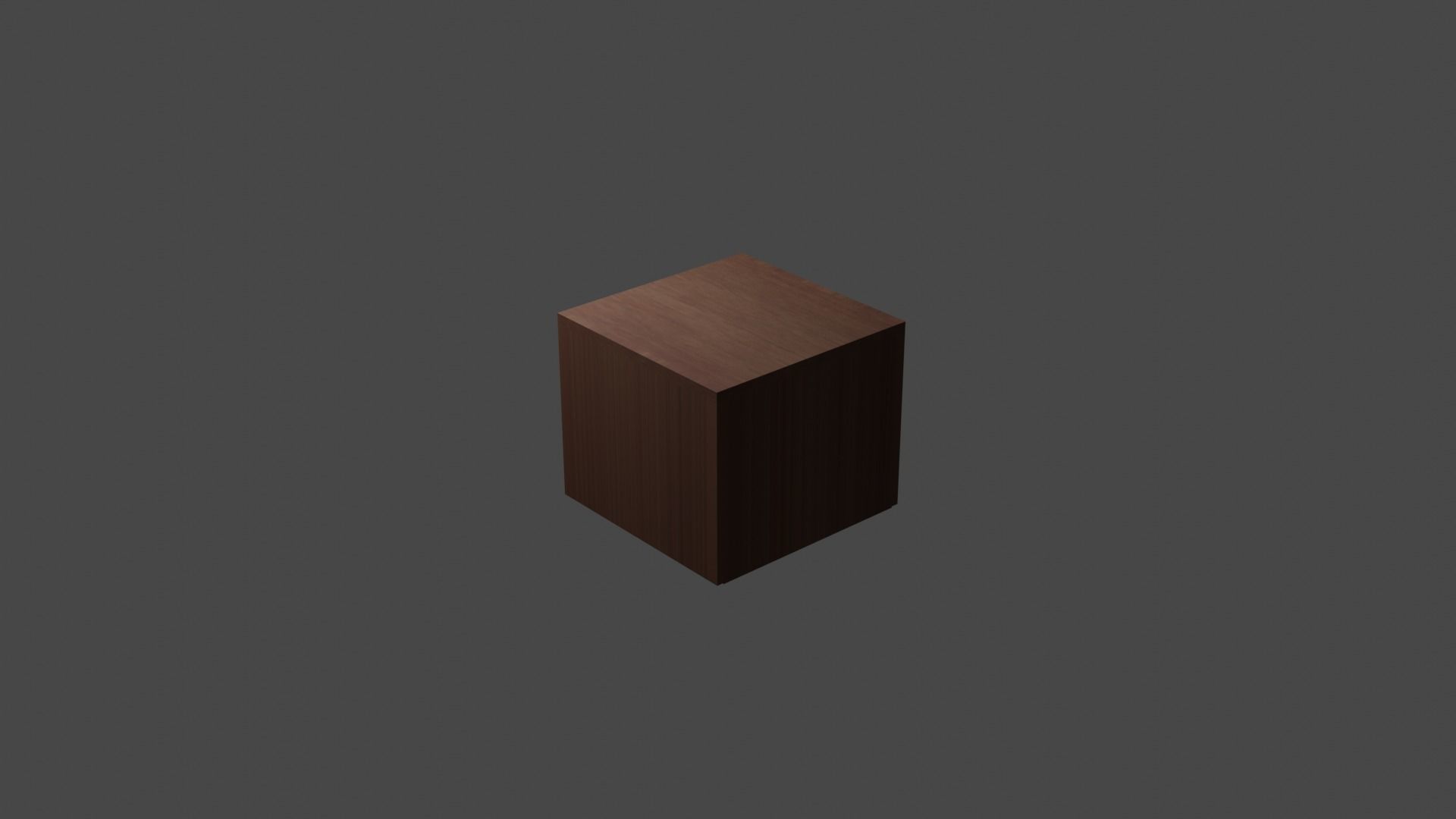 Nightstand 3D Model wooden table with drawers Low-poly 3D model_3