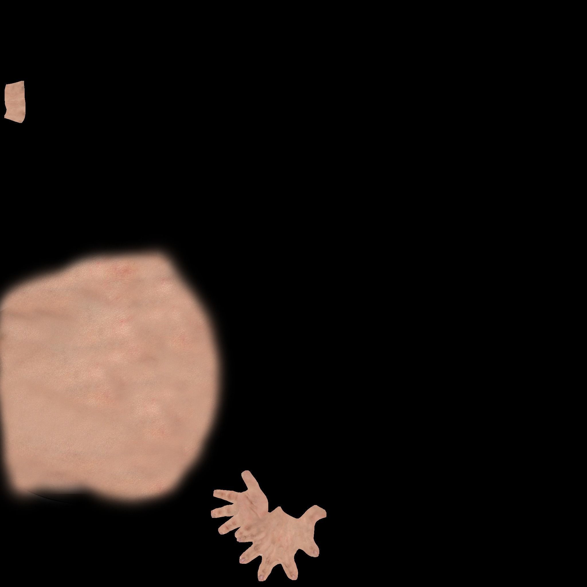 Hand for VR 3D model_5