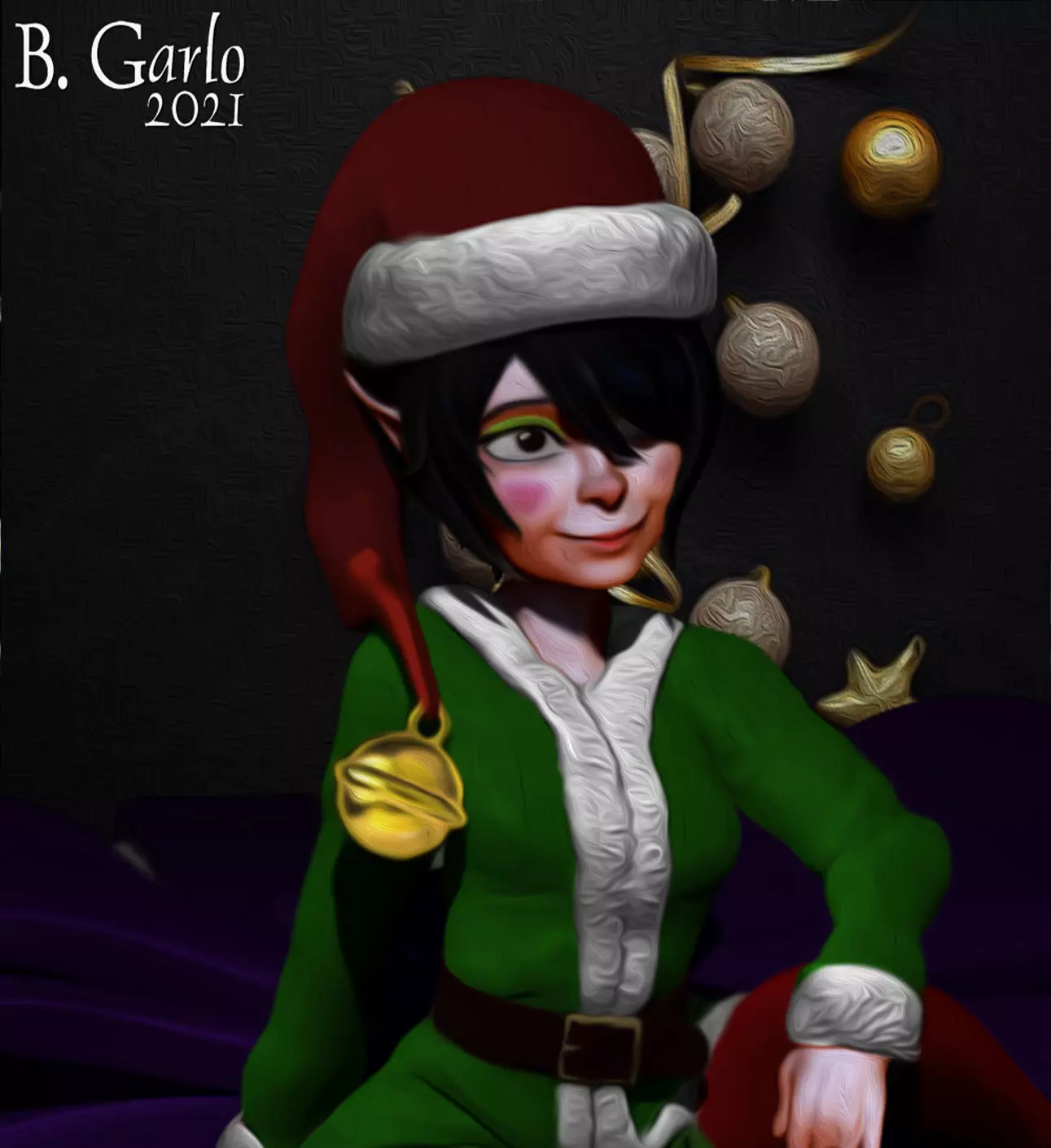 DK Gift Box 3D print model_0