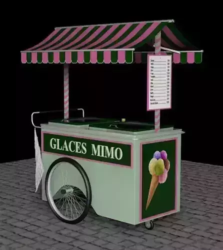 Mimo Ice Cream Scooter