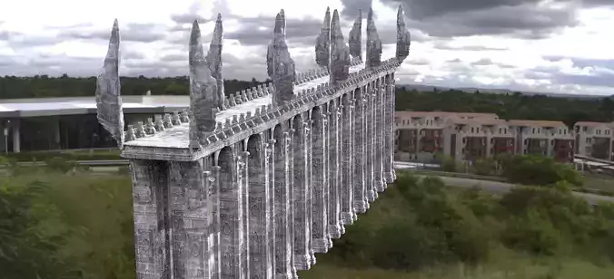 League of legends Inspired Angel wings bridges 4