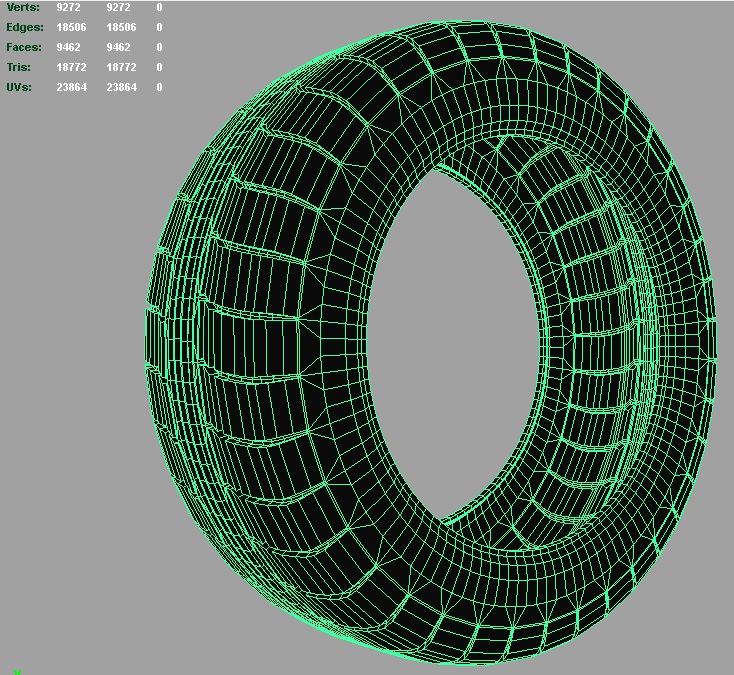 ZEON RS35 Tire 3D model_4