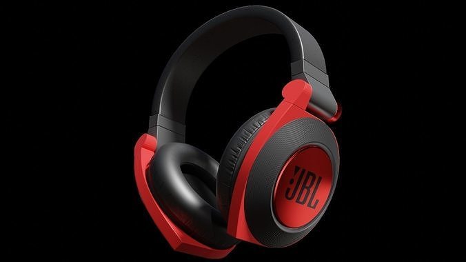 JBLE50BT jbl on-ear headphones 3D model