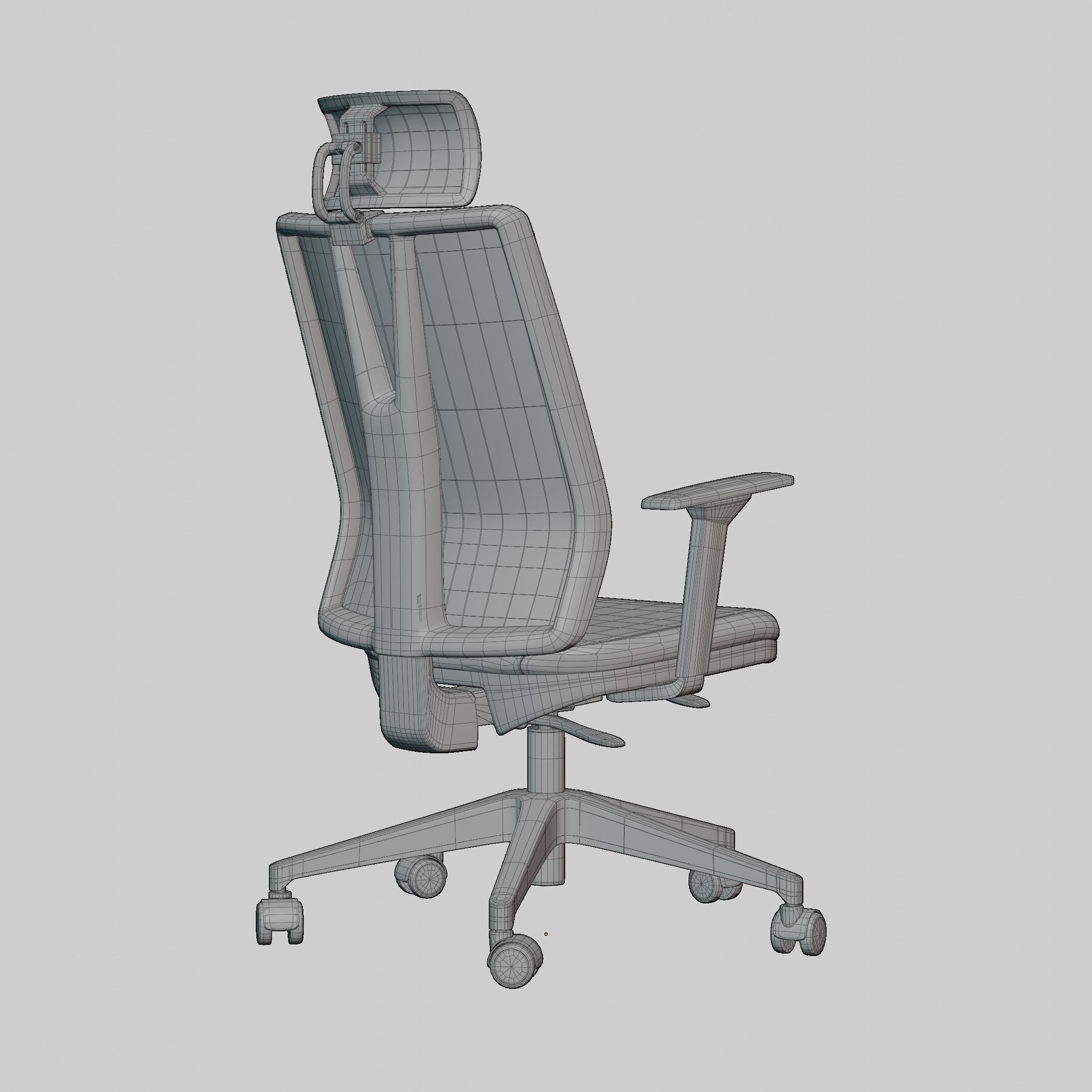 Office Chair 3D model_7