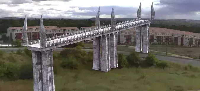 League of legends Inspired Angel wings bridges 8