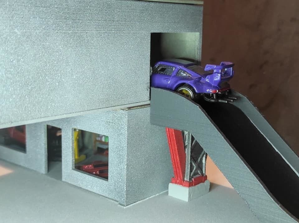 Garage Showroom for 1 64 diecast 3D print model_7