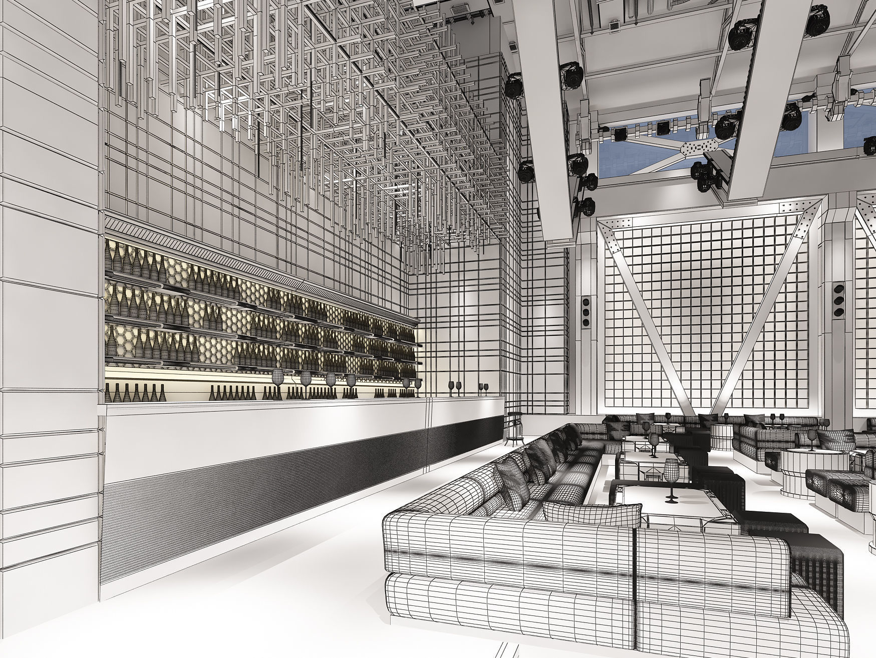 nightclub 02 3D model_4