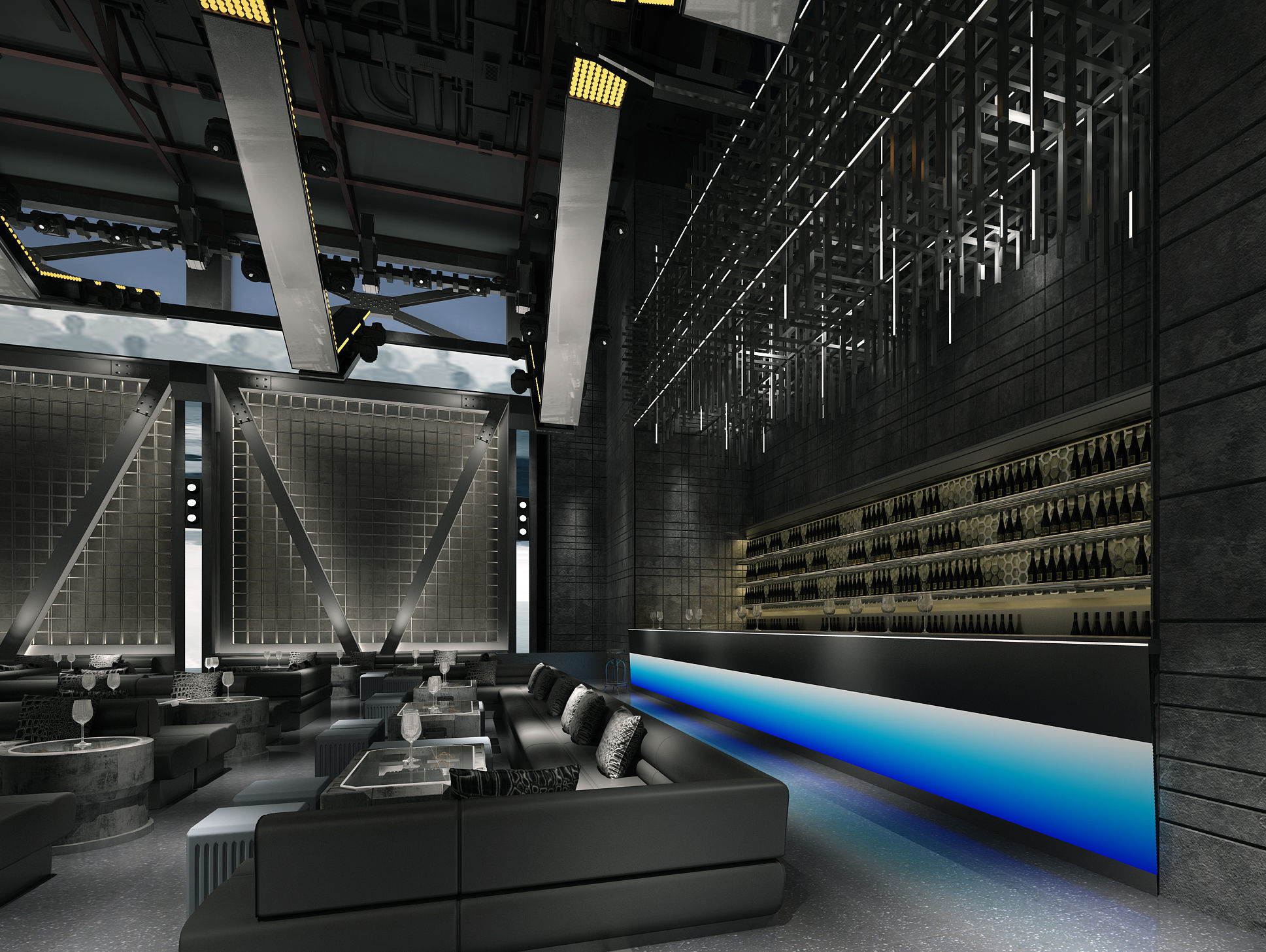 nightclub 02 3D model_1