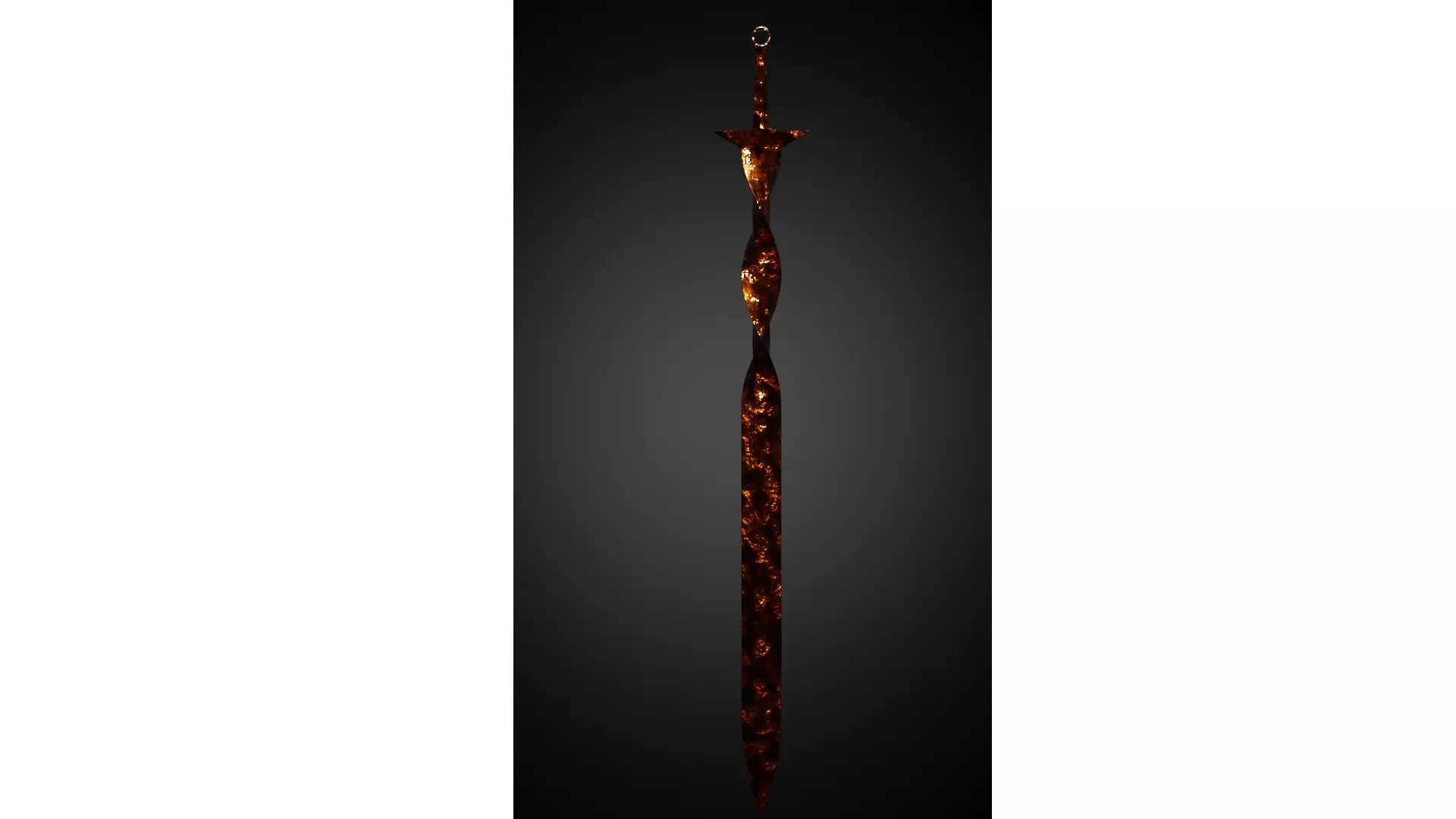 Sword from the DARK SOULS game high-poly 3D model_0
