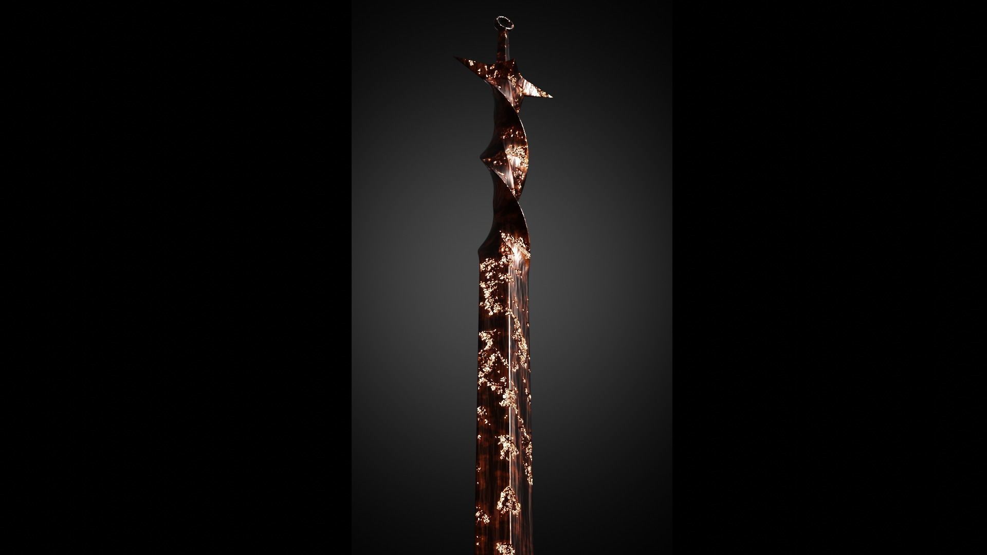 Sword from the DARK SOULS game high-poly 3D model_4