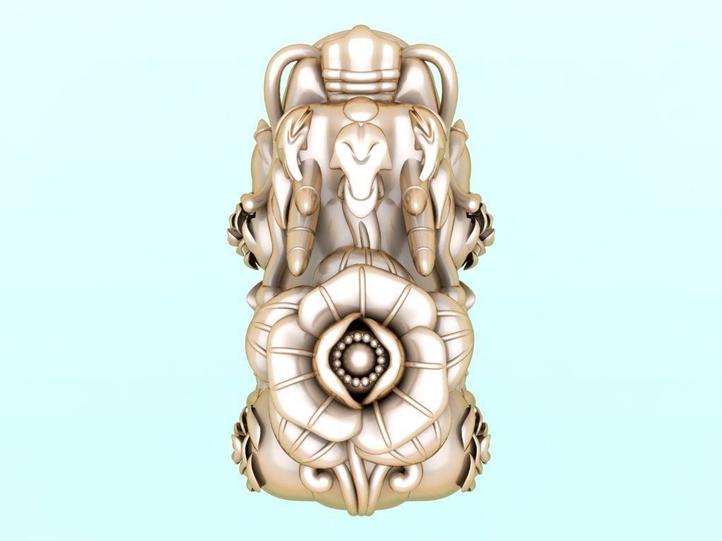 Pixiu Bracelet - Unicorn  bracelet - N809 3D print model_2