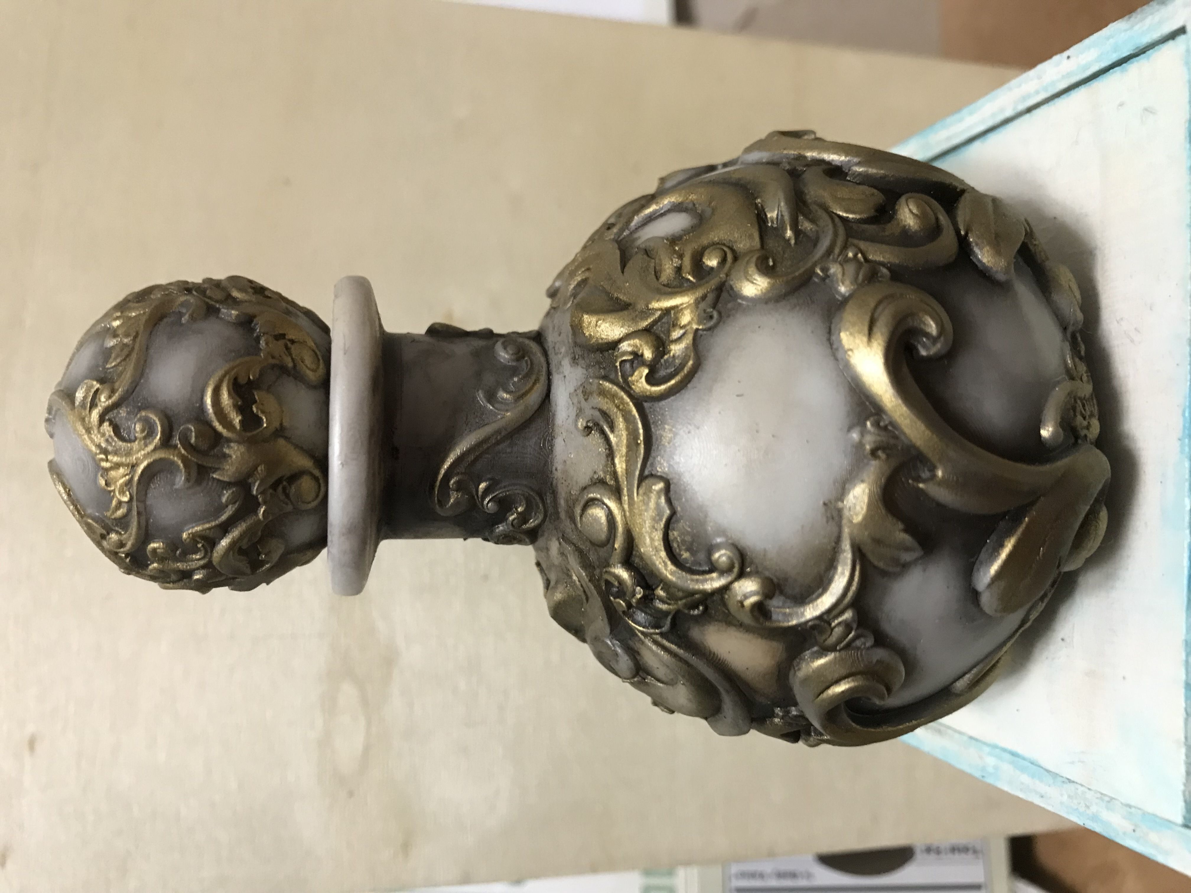 Simple Potion Bottle Art Nouveau High Fantasy Wedding RPG 3D print model_3