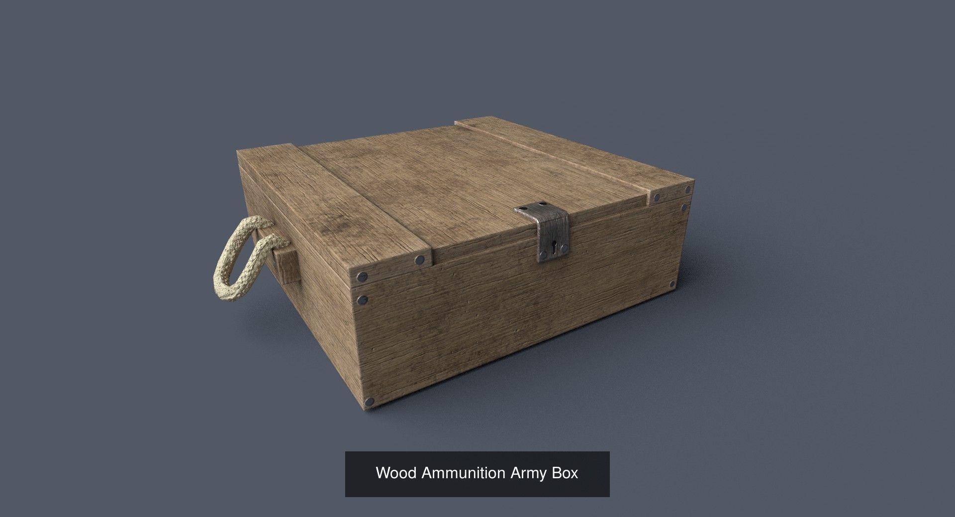 Military Pack Low-poly 3D collection _3