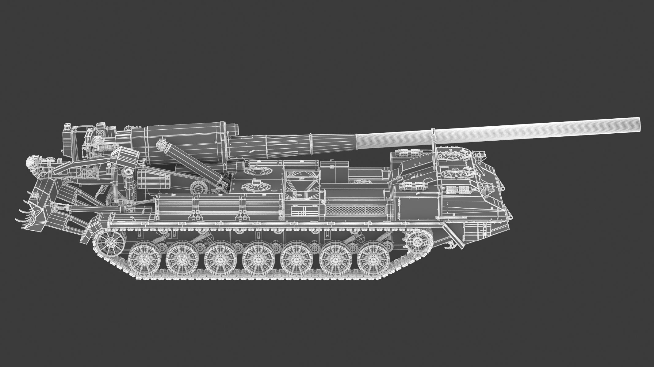 2S7 Pion 3D model_27