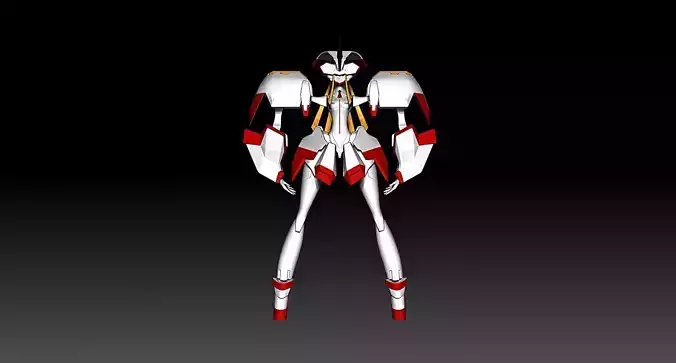 Strelizia - Darling in the Franxx 3D model