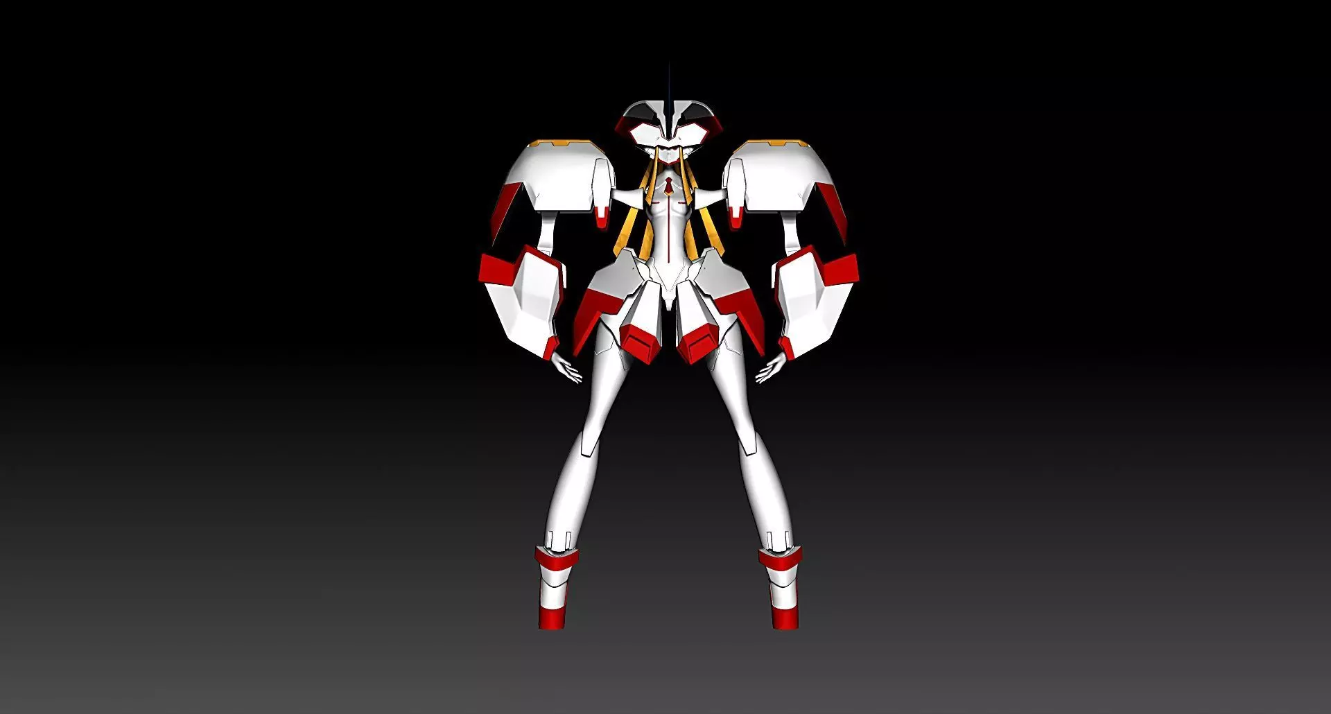 Strelizia - Darling in the Franxx 3D model_0